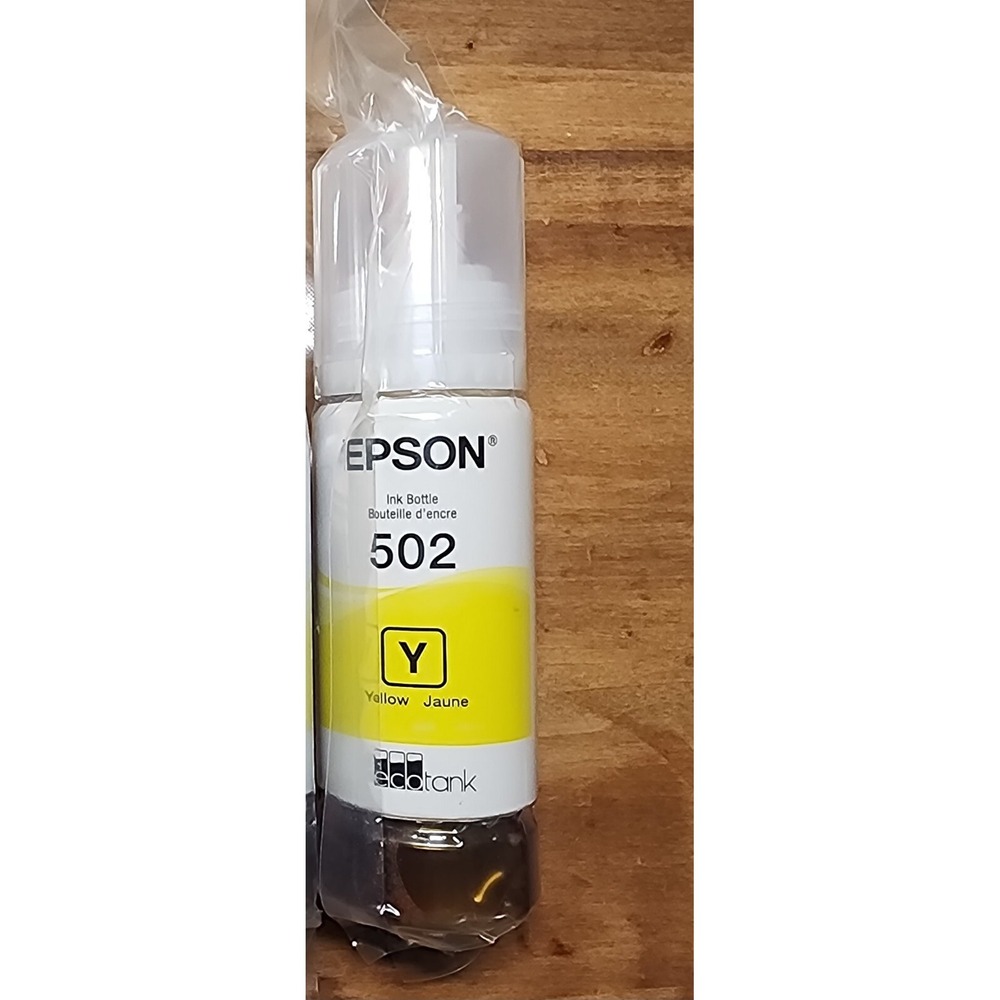 Genuine EPSON 502 Ink Bottle ( 70ml ) - Yellow
